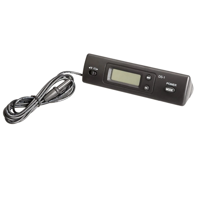 

Digital Thermometer Auto LCD Display In Out Clock for Car Home Vehicle