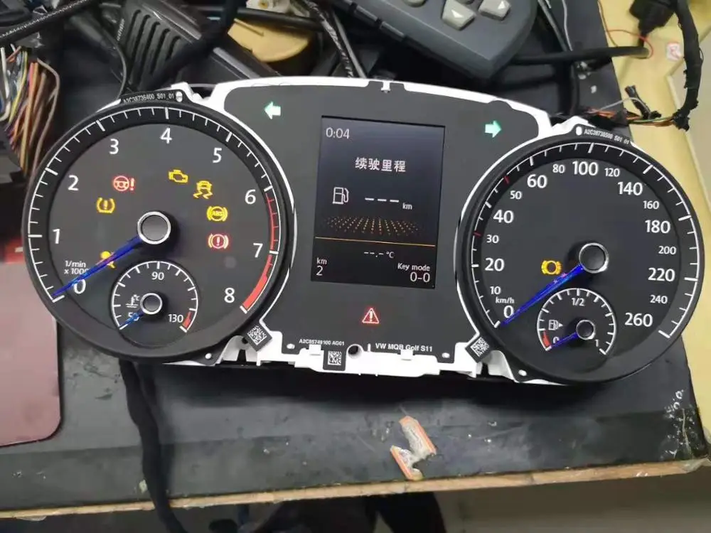 Синяя указка для приборной панели Golf R VW Golf7/7 5 GTI PASSAT Tiguan Touran Jetta T Roc Arteon Passat GTE