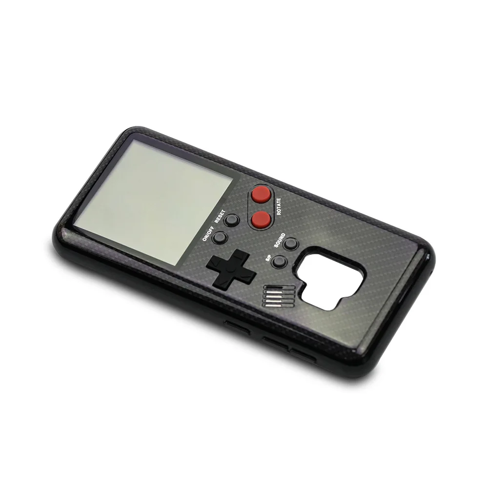 For samsung black Чехол для мальчика Teris Gameboy чехол для телефона для samsung Galaxy S8 S9 Plus чехол для игрового мальчика для Iphone 6 7 8 Plus X Xs Max Xr Capa - Цвет: For samsung black