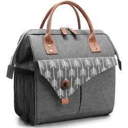 Reusable Shoulder Cooler Bag Eco Friendly Lunch Bag Women Insulated Lunch Box For Adults Work SHOULDER BAG WOMAN