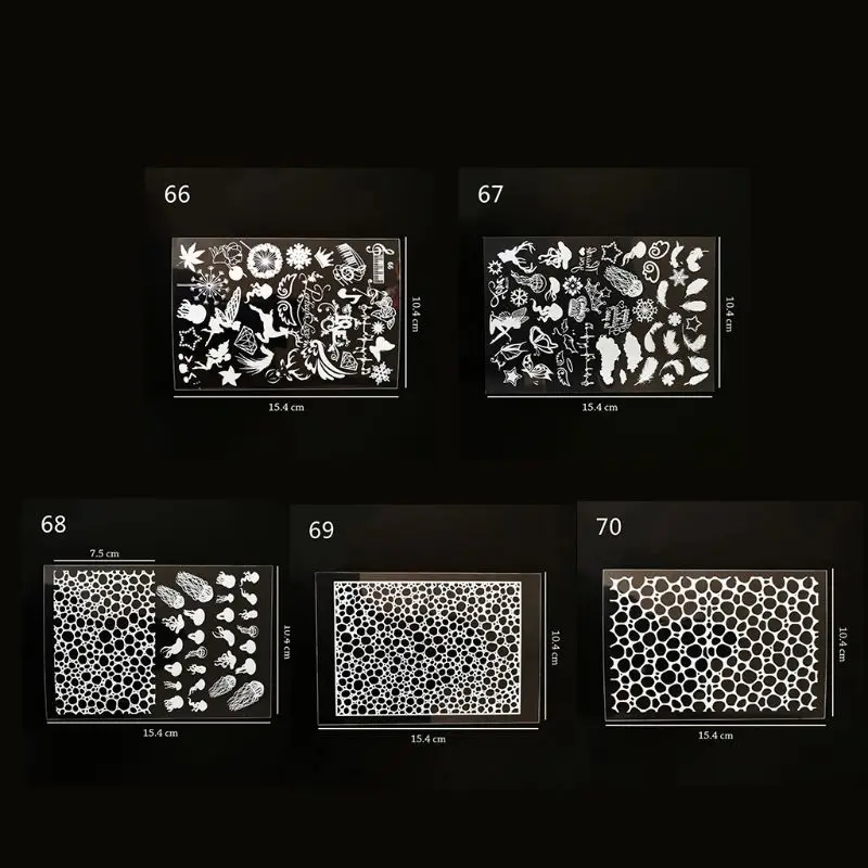 

Epoxy Resin Filling Mold Material White Water Ripple DIY Resin Sticker Frame Fillers Material Jewelry Making Accessories