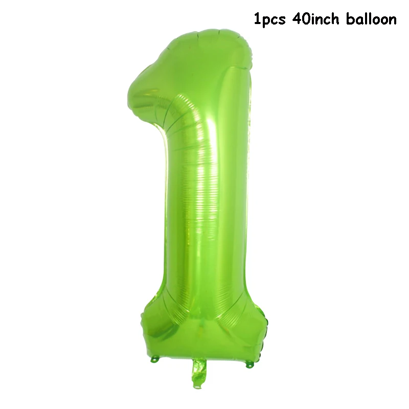 1 balloon WEIGAO 1 шт. 1 2 3 шапки ко дню рождения цветок корона 1-й День рождения шапка новорожденного ребенка ободок для дня рождения 1 год День рождения украшения - Цвет: 1 balloon