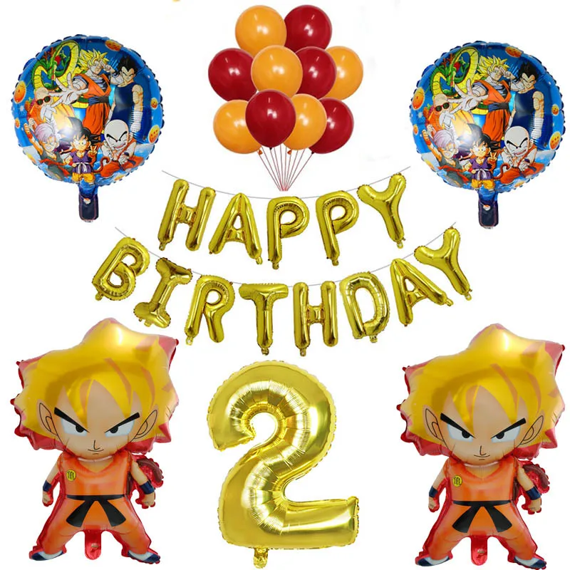 1set cartoon WUKONG Balloon Dragon Air Globos Happy Birthday Party Decoration Kids Toys Super Hero Balloon Children's Toys