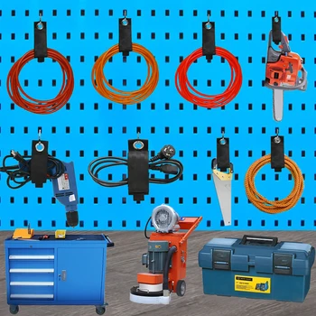 

Wrap Keeper Hook Nylon Manegement Holder Organizer Loop Basement Hose Strap Accessories Water Pipe Storage Garage Cables