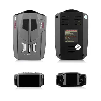 

Hot V9 Car Trucker Speed 360 Degree Vehicle Radar Detector Voice Alert Warning 16 Band Auto LED Display English/Russian Version