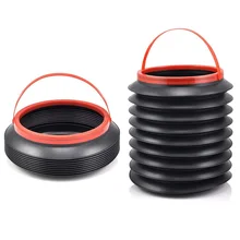 Аксессуары для авто, мусорное ведро, складное, выдвижное, автомобильное ведро для хранения, портативное, для улицы, рыболовное ведро, ведро для воды, Автомобильное Мусорное ведро