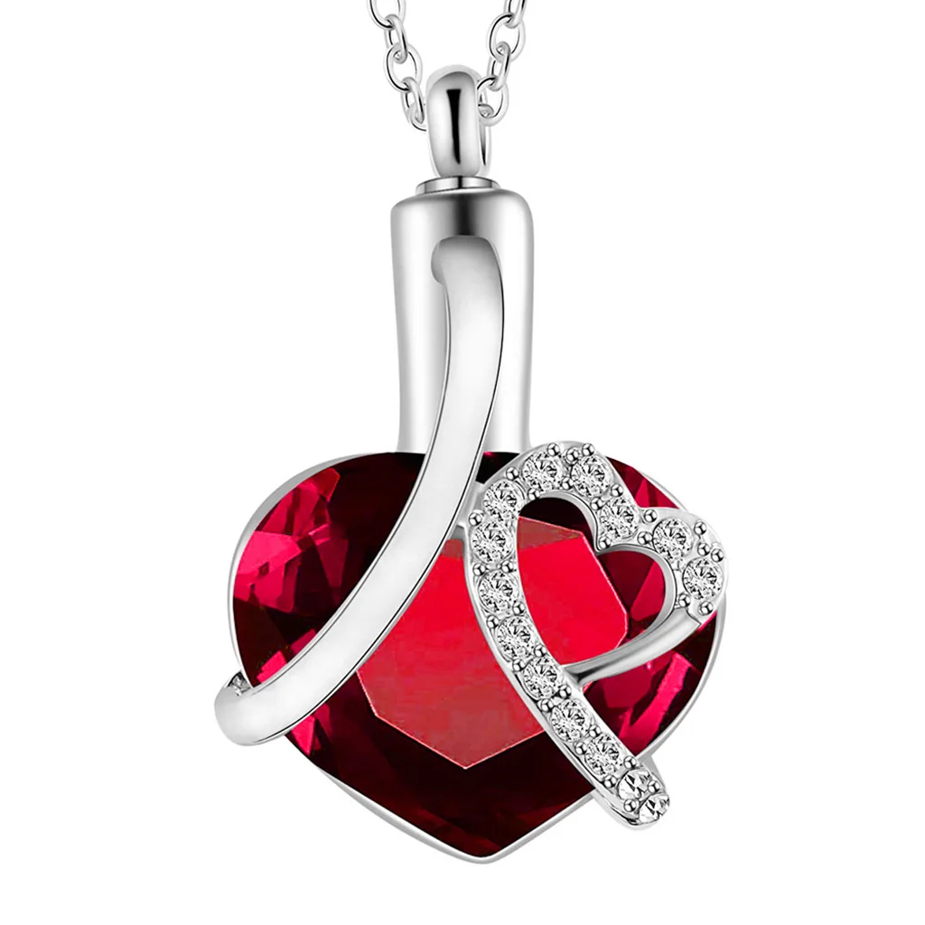 Girl's Necklace Heart-shaped Birthstone Jewelry Pendant My Best Friend Screw | Украшения и аксессуары