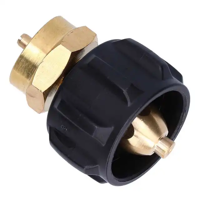 Propán Palack Csatlakozó Adaptált Propántartály -Adapter Hordozható Kültéri Kempinghez Az Udvarra