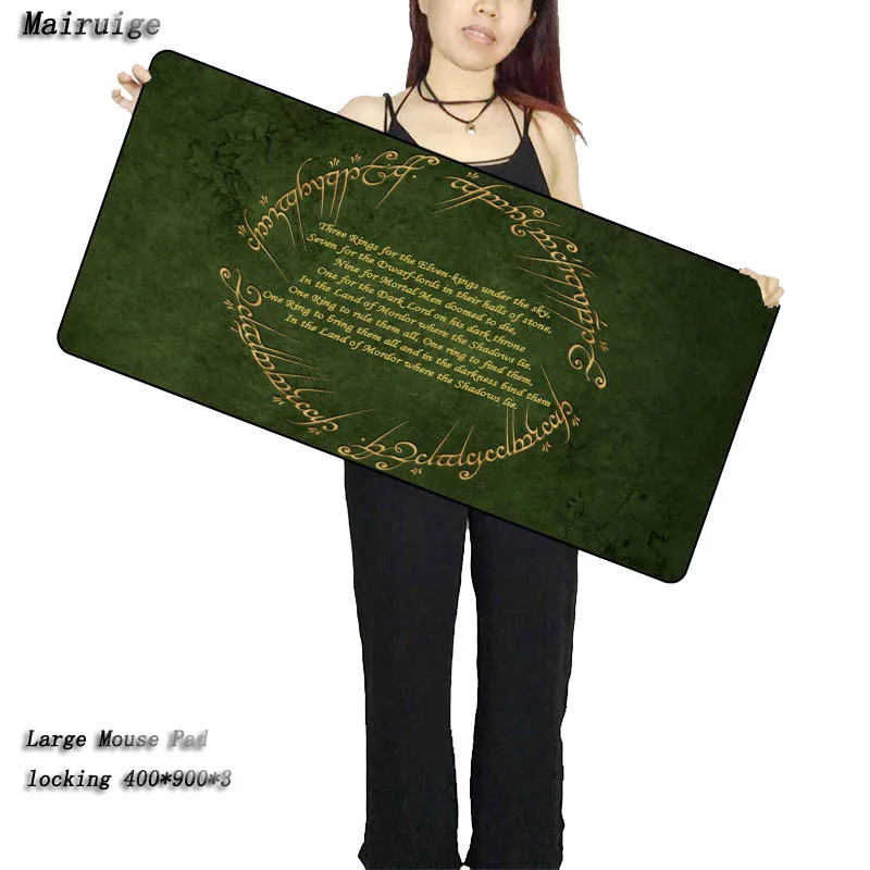  Lord of the Rings Movie Mouse Pad Large Laptop Mouse Notbook Computer Creative Rubber Mat Gaming Mo