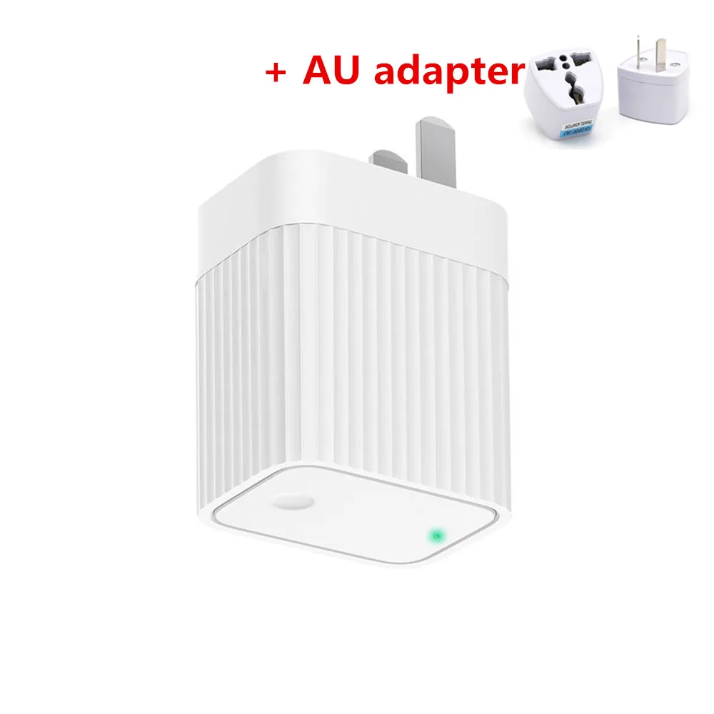 add AU adapter Xiaomi Smart Cleargrass Bluetooth/wifi-шлюз концентратор Работает с Mijia Bluetooth устройство «умный дом» - Цвет: add AU adapter