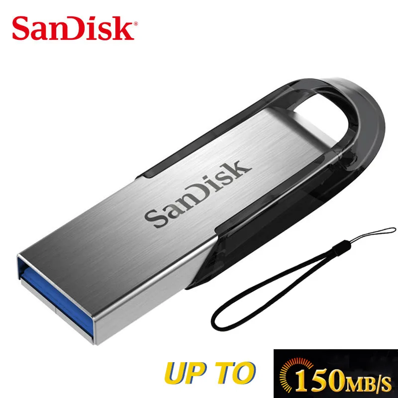 SanDisk Ultra флэш накопитель компактный 128 ГБ 64 32 ГБ|USB флэш-накопители| |