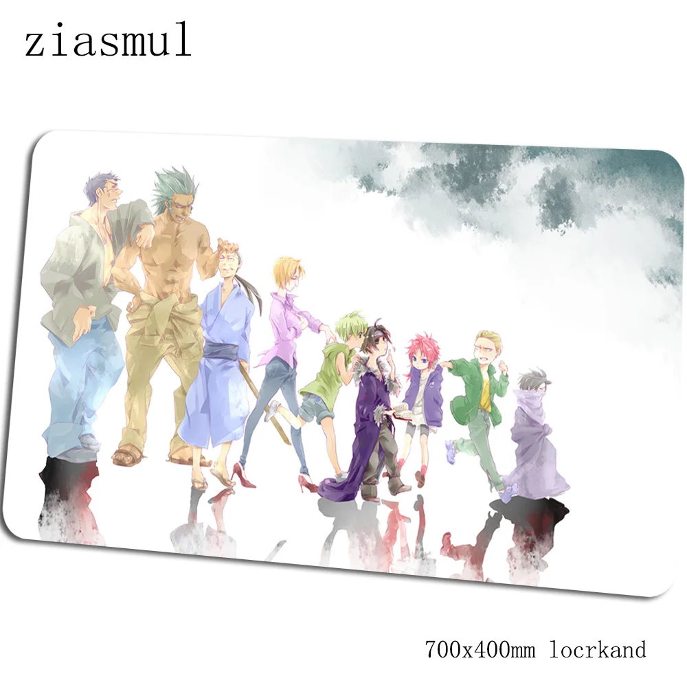 Hunterxhunter коврик для мыши 700x400x3 мм игровой коврик для мыши большой коврик для геймера HD шаблон компьютерный стол Клавиатура со встроенной мышью модные игровые коврики - Цвет: Size 700x400x3mm