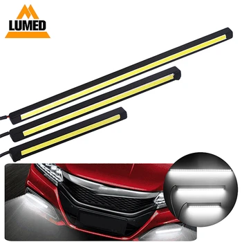 

2pcs Car DRL Light Source 10.5cm 15.5cm 20.5cm Universal Fog Lamps Auto Accessories Daytime Running lights LED COB Car-styling