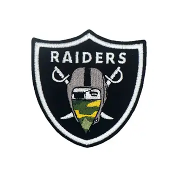 

RAIDERS Embroidered punk biker Patches Clothes Stickers Apparel