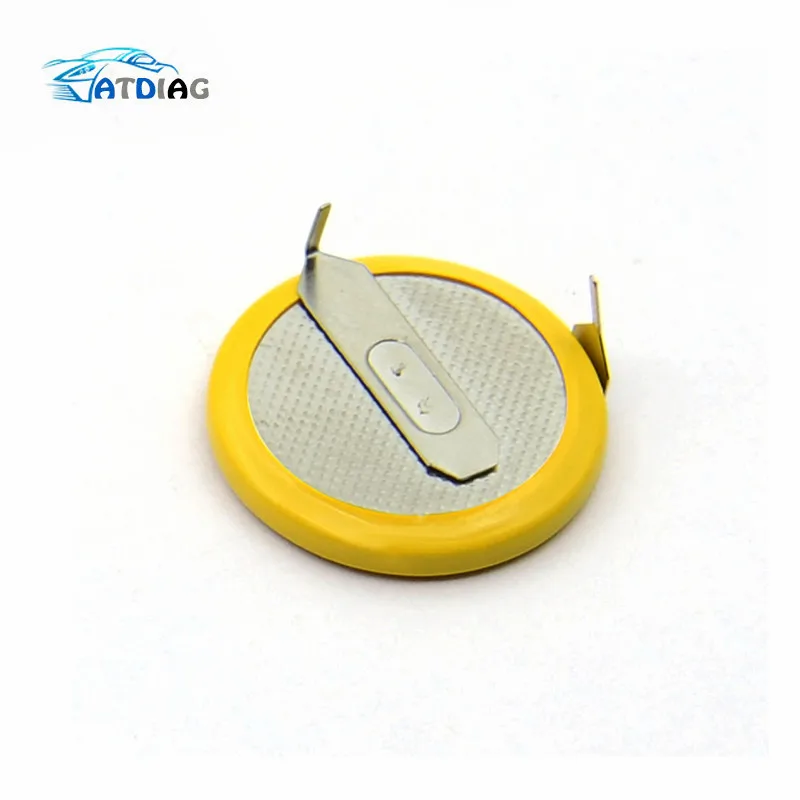 

LIR2025 2025 90degrees pins Rechargeable battery for Automobile remote control key good quality