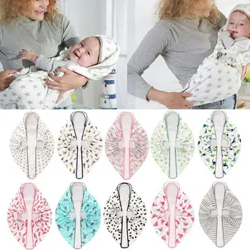

Portable Newborn Baby Sleeping Bag Pure Cotton Warm Hoodie Blanket Infant Care Upright Protective Cap Windproof and Warm