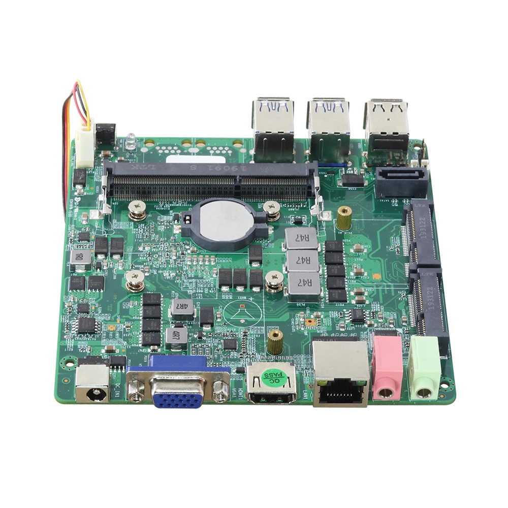 Материнская плата Mini ITX Intel Core i3 4010U встроенный процессор 1,70 ГГц DDR3L mSATA SATA HDMI VGA Mini PCIe Wifi 6* USB материнская плата