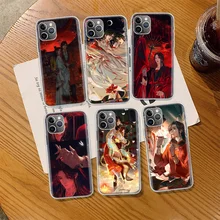 

Tian Guan Ci Fu Fiction cartoon Phone Case For Iphone 13 Pro Max Apple 11 12 Mini SE 2020 X XS XR 8 7 Plus 6 6S 5 5S Cover Shell
