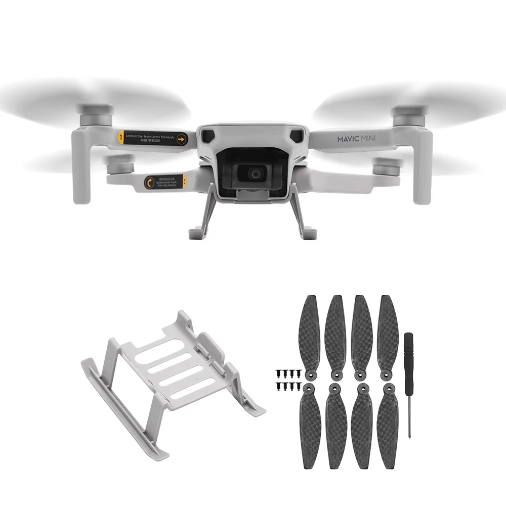 Для DJI Mavic Mini Drone сменный аксессуар из углеродного волокна 4726 пропеллер протектор