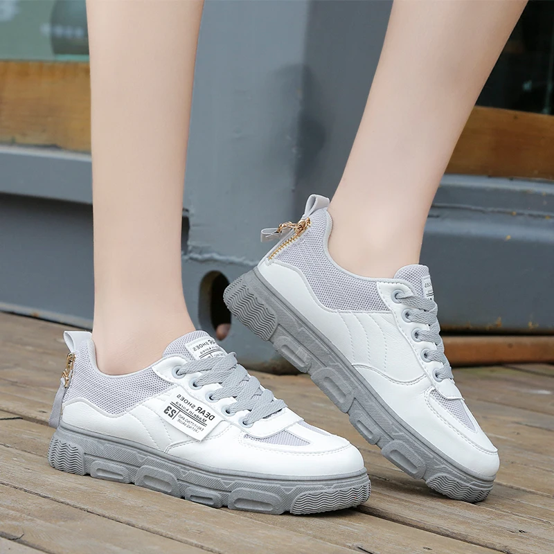 

Femme Women Shoes Basket Casual Light Sneakers Breathable Tenis Luxury Shoes Woman Designers White Flats Shoes Zapatos De Mujer