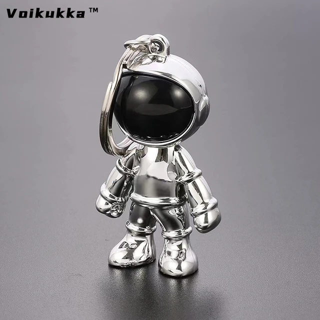 Voikukka-Llavero 3D de Robot espacial para hombre y mujer, llavero de coche, colgante de bolsa de aleación, regalo para amigo, gran oferta 1