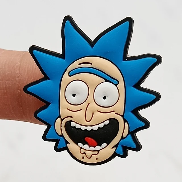 Dropshipping 1Pcs Cartoon PVC Shoe Charms Sandal Accessories Diy Fantasy Adventure Shoe Buckle Decoration Jibz For Croc Charms E