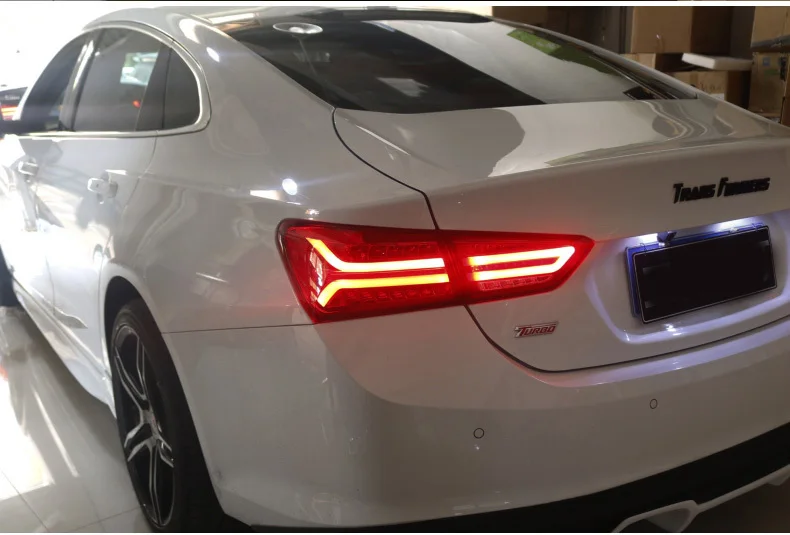 Автомобильный задний светильник s для Chevrolet Malibu, Автомобильный задний светильник, задний фонарь с противотуманной лампой, задний светильник s, тормозной светильник, Поворотный Светильник s
