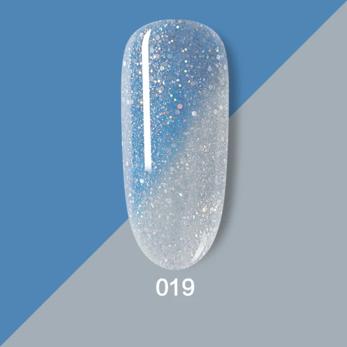Гель для ногтей пилка для ногтей изменение температуры Цвет УФ гель 5,3 г долговечный водонепроницаемый OA66