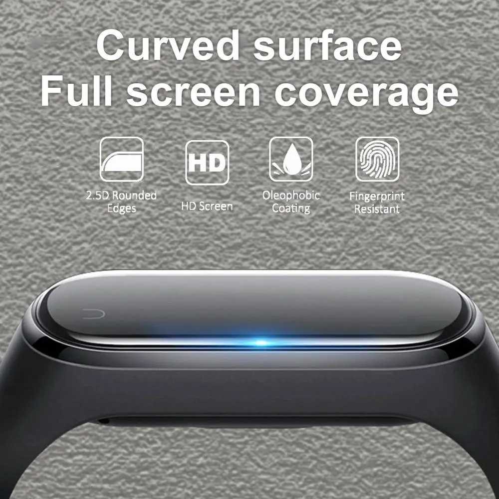 Закаленное стекло для Xiaomi mi Band 4, защитная пленка для экрана для Xiao mi 4 Band, устойчивое к царапинам защитное стекло