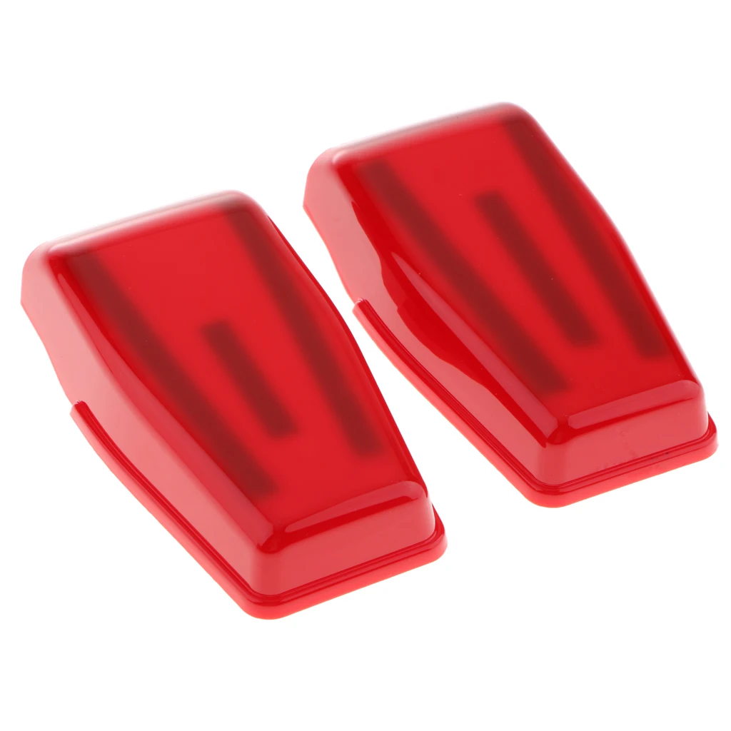 Красный 1 пара автомобиля заднего окна Liftgate шарнирная Крышка для Jeep Wrangler JK 07-17 - Цвет: Красный