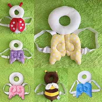 

Cute Toddler Infant Baby Head Back Protector Safety Pad Harness Head Nursing Drop Resistance Wing Protection Neck Cartoon Pillow