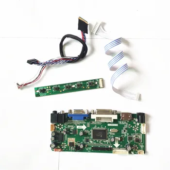 

For CLAA101WB03 CLAA101WB04 HDMI+DVI+VGA notebook PC LCD M.NT68676 screen controller board LVDS 40-Pin WLED 1366*768 DIY kit