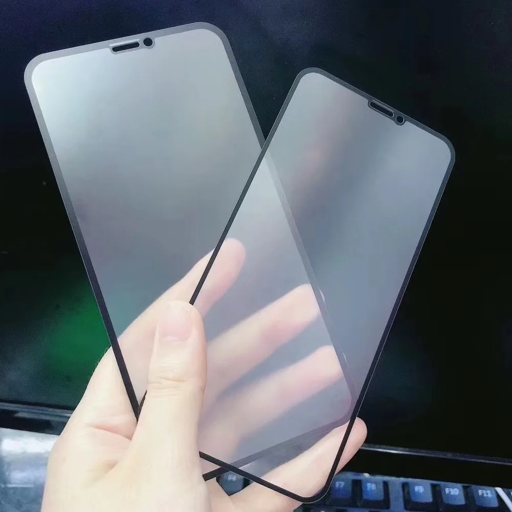 US $343.68 500Pcs Wholesale AG Matte Tempered Glass Film For Xiaomi Redmi Note 9 Pro Max Note 9S 8 8A 8T K20 K30 Pro AntiFingerprint Film