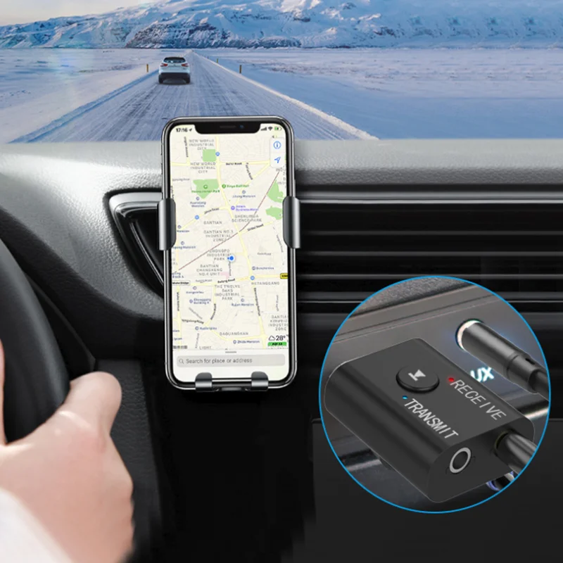2 в 1 беспроводной Bluetooth приемник адаптер 5 0 аудио передатчик стерео ключ AUX USB 3 мм