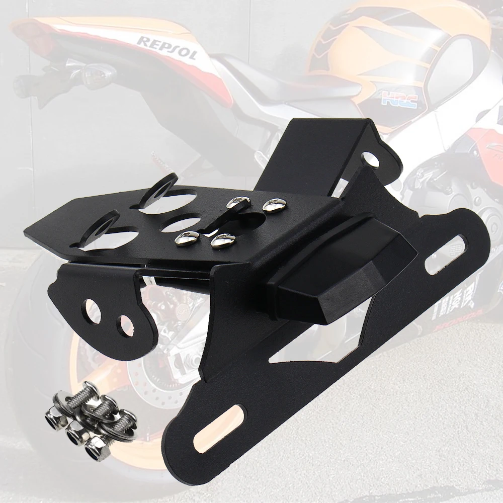 Держатель номерного знака светодиодный светильник для HONDA CBR1000RR 2008 09, возрастом 11, 12, 13, 14, 15, мотоцикл хвост аккуратные предохранительный нейтрализатор CBR 1000RR