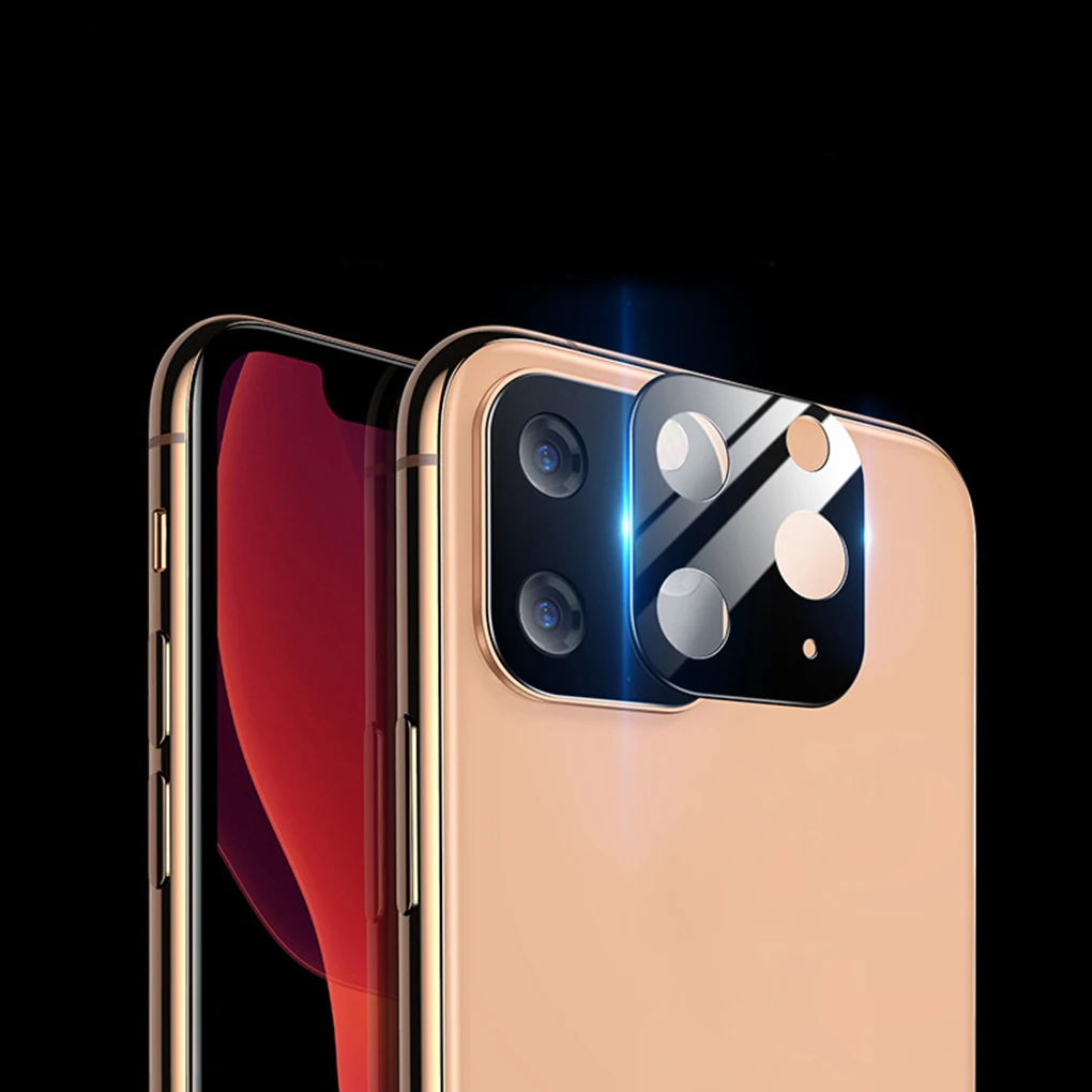 Замена для iPhone X/XS/XSMAX 1/2 шт. для 11Pro 11 PRO MAX Модифицированная наклейка из сплава сменная Защитная крышка для камеры