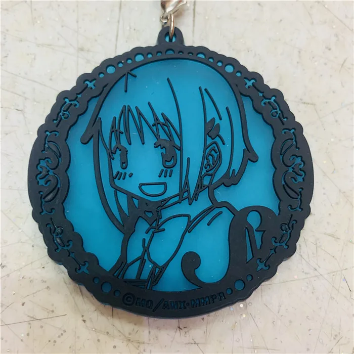 Puella Magi Madoka Magica фигурка аниме модель Kaname Madoka Akemi Homura Miki Sayaka Tomoe Mami резиновый брелок подвеска - Цвет: 17