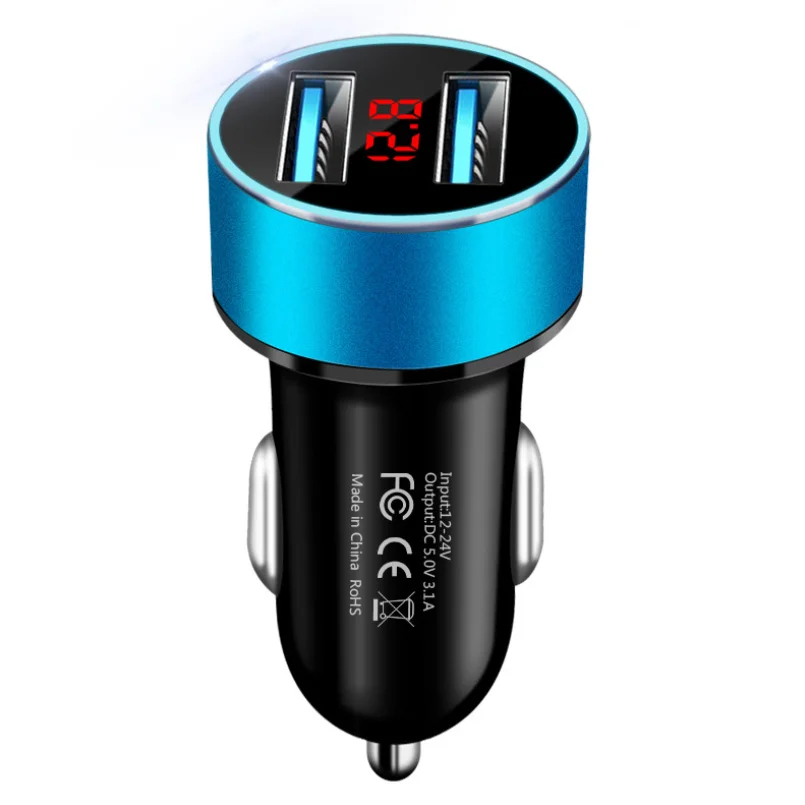 Зарядных порта USB для автомобиля светодиодный телефон Зарядное устройство авто аксессуары для Audi A3 A4 A5 A6 A7 A8 B5 B6 B7 B8 Q3 Q5 Q7 S3 S4 S5 S6 S7 TT TTS RS3 RS4 RS5 RS6