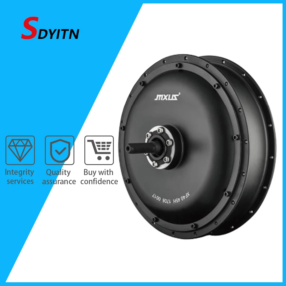 US $135.00 Electric Bicycle Conversion 48V 1000W Brushless Direct Drive Hub Motor EBike Motor Rear Wheel Drive MXUS XF39 XF40 30H Freehub