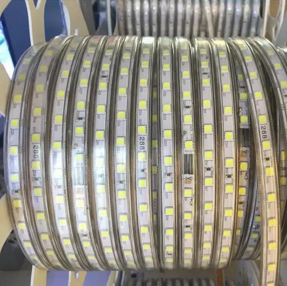 Гибкая СВЕТОДИОДНАЯ лента SMD 5050 В переменного тока 60 светодиодов/м|Светодиодные