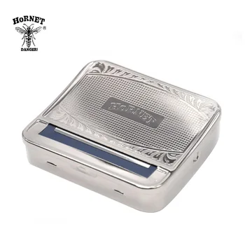 

HORNET Metal Rolling Machine Case Storage Case For 70MM Paper Smoking Cigarette Roller Tobacco Organizer Box
