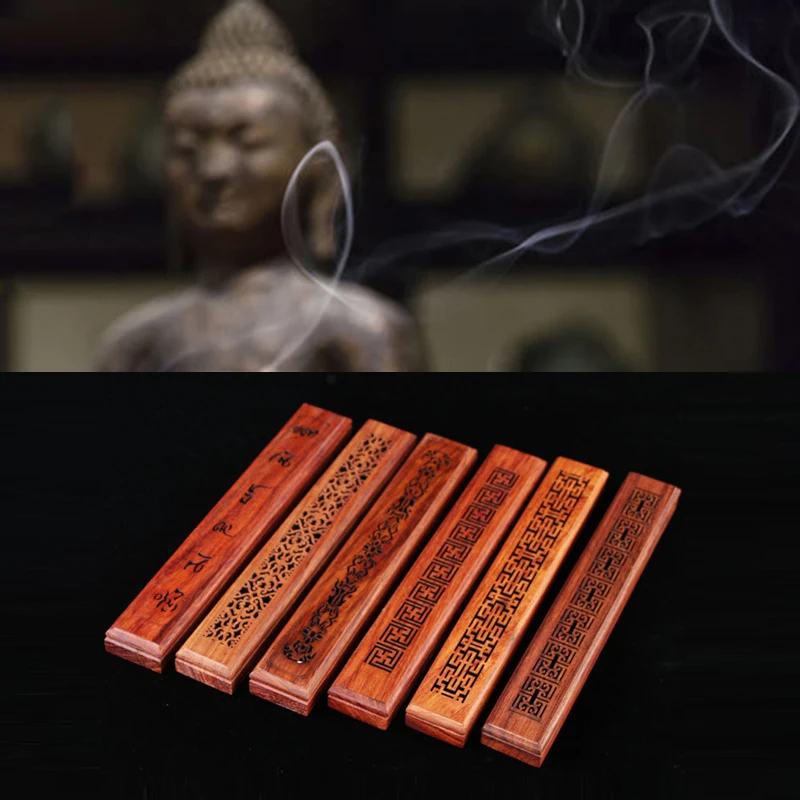 Ароматическая горелка Joss-stick деревянный держатель для благовоний Catcher лоток 21,5*2,5 см