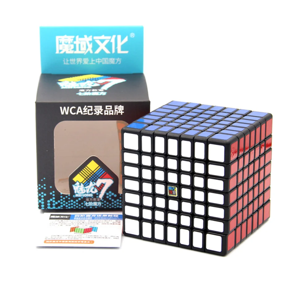 Moyu Mofangjiaoshi Carbon Fiber 2x2 3x3 Speed Cube Set Magic Cube Puzzle Twist 