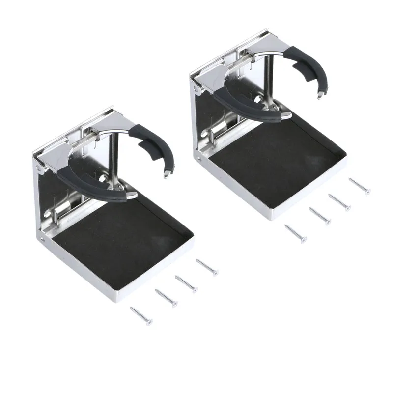 Набор из 2 аксессуаров для лодок складной ПОДСТАКАННИК нержавеющей стали