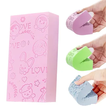 

Adult Kid Soft Exfoliating Body Skin Bath Shower Spa Brush Washing Sponge Pad soft and skin-friendly omfortable and breathable