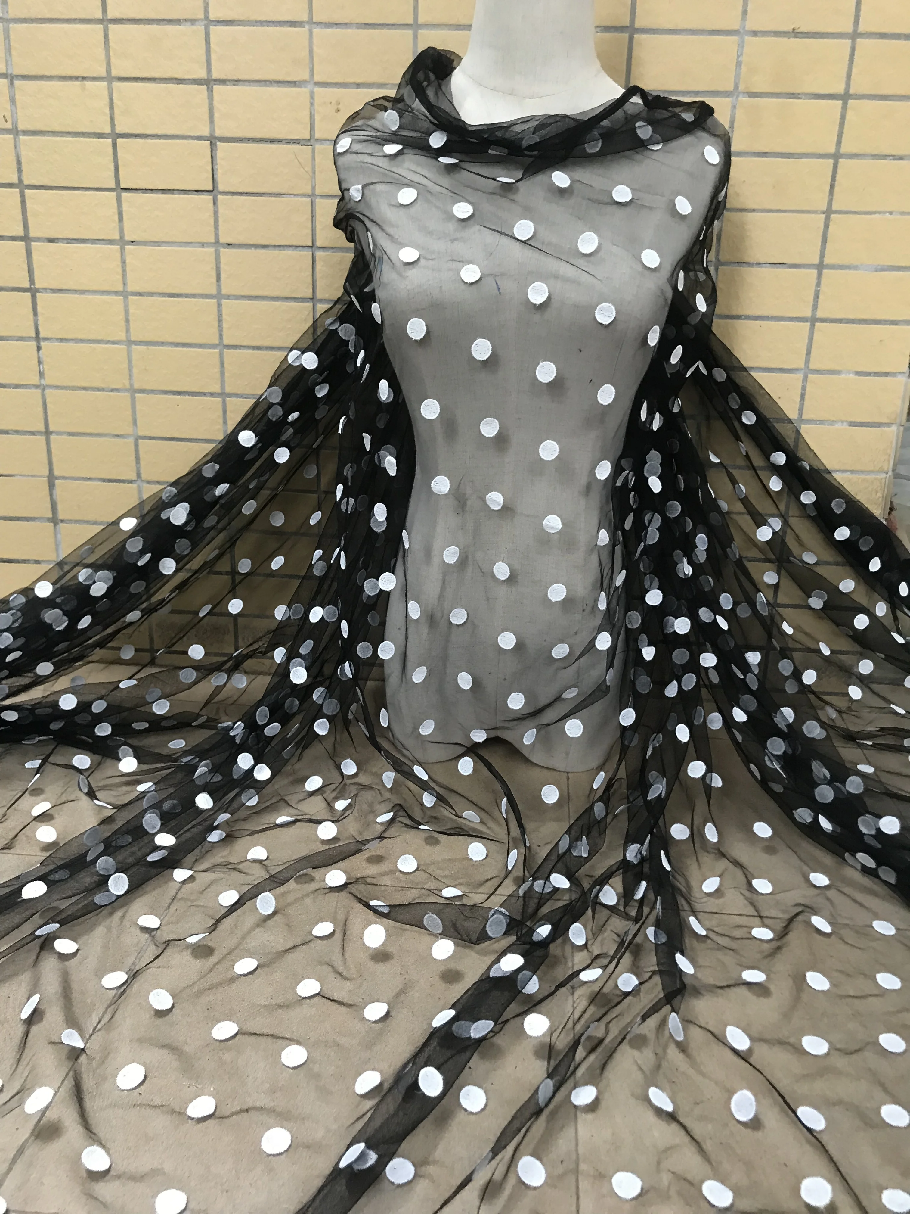 

African Tulle Lace Fabric High Quality African French S-20986 Lace Fabric Nigerian Embroidery Tulle French