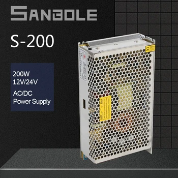 

Switching Mode Power Supply Single Output Combine Voltage 200W 5/12/15/24/48V Metal Shell Aluminum