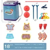 NEWCOME Washing Machine Toy Mini Electric Makeup Brush Cleaner Cosmetic Sponge Powder Puff Washer Cleaning Makeup Tools 3