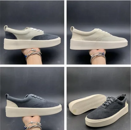 

2020 Update x Mens Running Shoes The Season 5 Suede Skateboarding Shoes Italy Luxury Slip-On FOG Fashion Designer Shoes