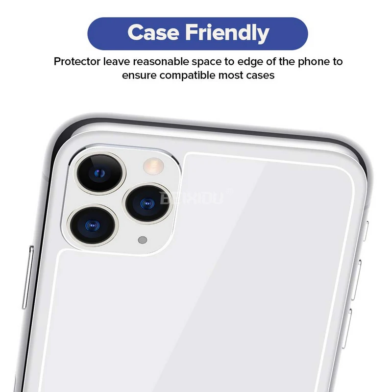 2 шт заднее закаленное стекло для iPhone 11/Pro Ультра тонкое закаленное стекло против царапин Защита экрана для iPhone 11 Pro Max